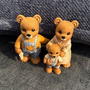 HOMCO Bear Family Figurines